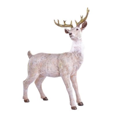 Reno Decorativo Blanco(27X10.5X35.5Cm)Santini(100-0400085)