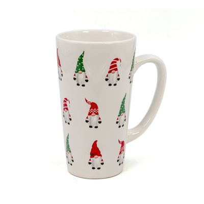 Taza Navideña Gnomo 17Ml 9X9x15.5Cm Santini (180-1000068)