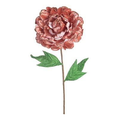 Flor Navideña Decorativa 16cm Rosada Santini 2500175 – Decoración Festiva