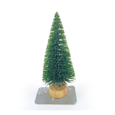 Adorno Navideño Árbol Verde Tradicional 12cm Santini 2501988 – Decoración Clásica