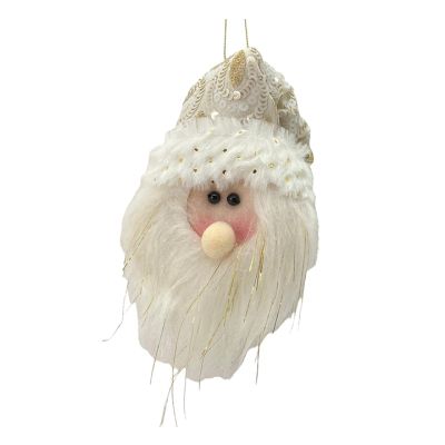 Adorno Colgante Santa Crema 8x21x5cm Santini 8200310 – Estilo Tradicional