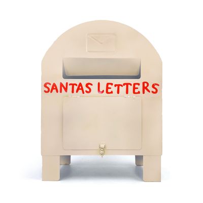 BUZON DECOR 23X11.5X31CM BLANCO SANTINI (201-0900125)