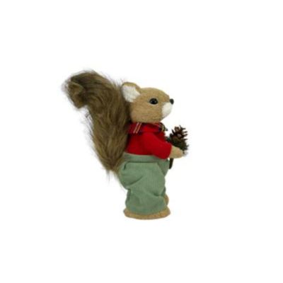 Adorno navideño ardilla 28 cm – estilo natural STN