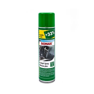 Silicona abrillantadora 400 ml - vainilla aerosol Sonax
