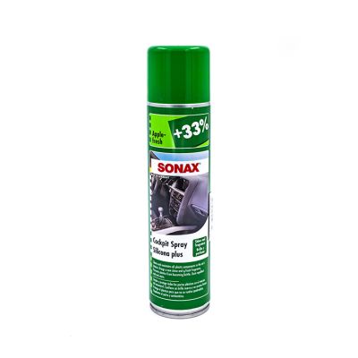 Silicona abrillantadora 400 ml - manzana aerosol Sonax