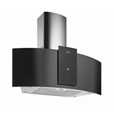 Campana de cocina pared 90 cm cristal/acero - Teka DU 980