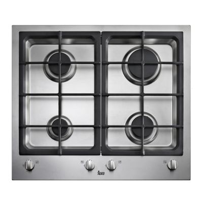 Encimera a gas 4 quemadores 60 cm acero inox - Teka EW 60 4G