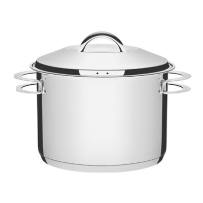 Olla Acero Alta Solar 24cm 7.8L Inducción Tramontina 62505/240 – Cocina Profesional