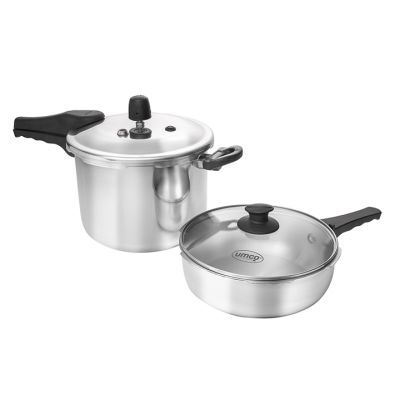 Combo Ollas de Presión 6L + 2L Inducción UMCO 7252 – Kit Completo