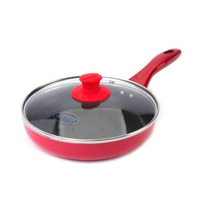 Sartén con Tapa 28cm Rojo Forged Inducción UMCO 7391 – Estilo Premium