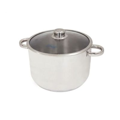 Olla Acero 24cm con Tapa Alta Brilliance Inducción UMCO 7578 – Cocina Moderna