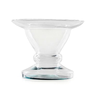 Florero Vidrio Transparente Rubin 22x17cm Vidriera Otún – Decoración