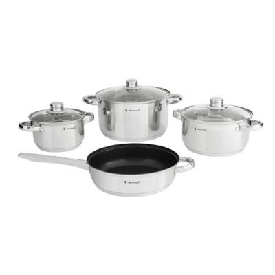 Set ollas 7 piezas acero Atlantis inducción WRH