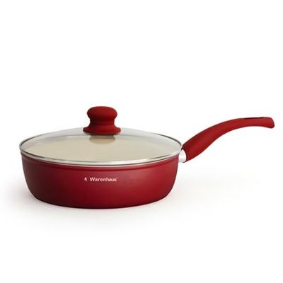 Sartén Infinito Ii con Tapa Inducción Rojo 28Cm Warenhaus (7861187906089)
