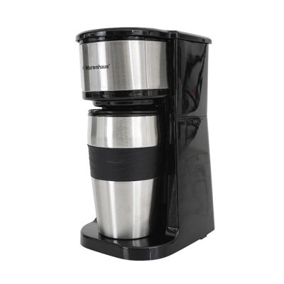 Cafetera personal 420 ml inox - Warenhaus M71045
