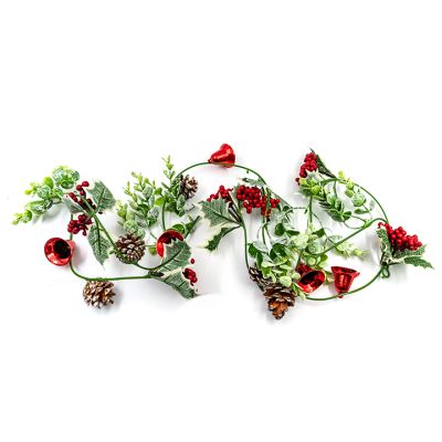 Guirnalda navideña roja con luz hada – 2 metros XG