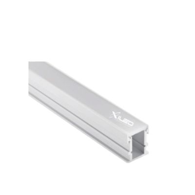 Perfil Aluminio Sorrento/Tucson 3mts con Difusor Opal XILED