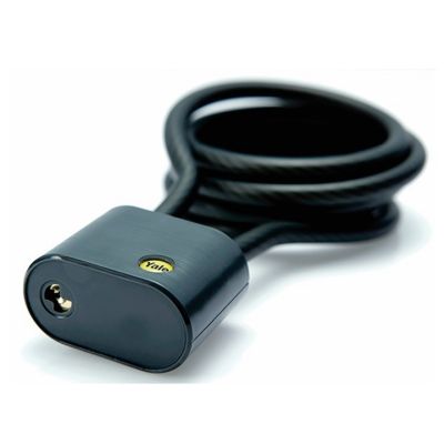 Candado con Cable Flexible 10Mmx80cm Yale (10416)