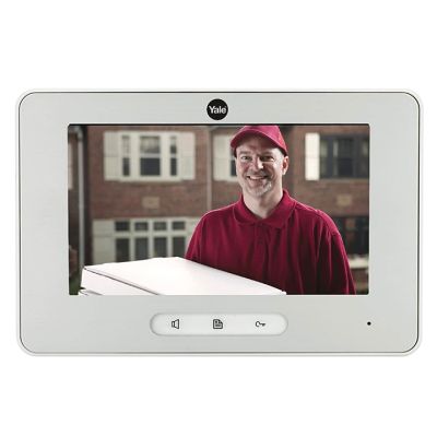 Monitor Adicional 7 Pulgadas Táctil Blanco Yale (10929) Ydv-7702