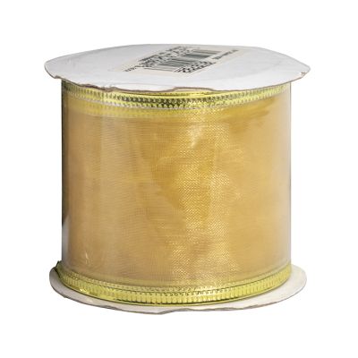 Cinta Navideña Dorada 6,3Cm X 3 Yardas (Sy18wxh035)