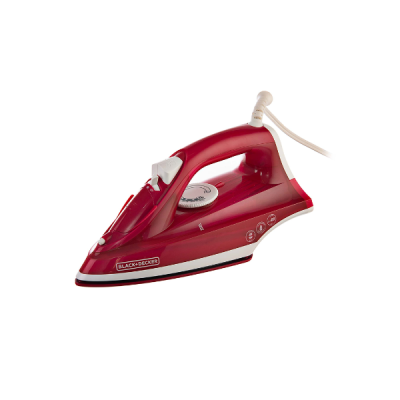 Plancha de vapor 1200W roja antiadherente BD-IRBD302