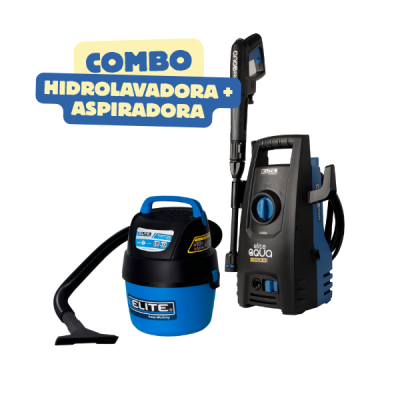Combo hidrolavadora PW1565 + aspiradora VC0115P - Elite