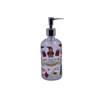 Dispensador de jabón líquido navideño – diseño Santa HL