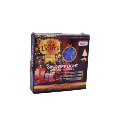 Luces navideñas tipo manguera LED – multicolor 6 metros