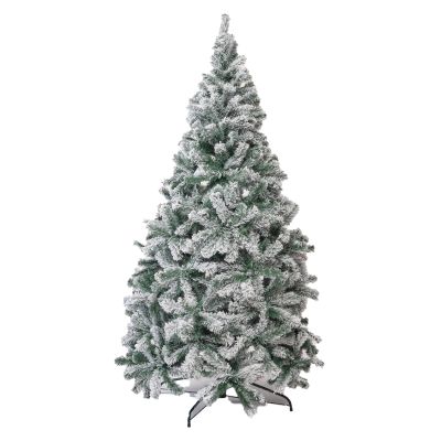 Árbol navideño nevado tradicional 240 cm – ICT