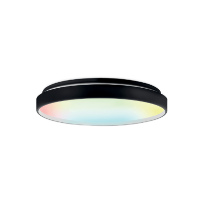 Lámpara techo LED Smart 27W RGBW WiFi negro LDV LD27/RGBWNos