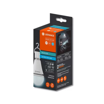 Foco LED recargable 7.5W 6.5K E27 OSR LD7/6EMEos