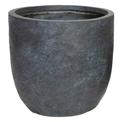 Macetero redondo graphite Arizona Egg Pot MGC