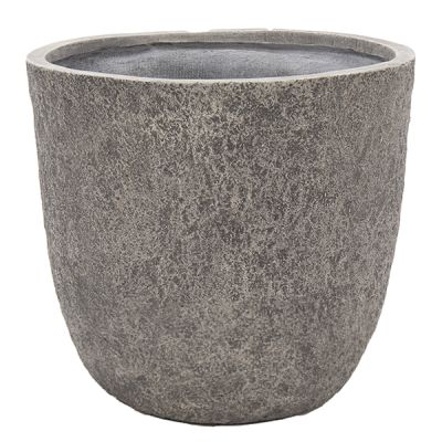 Macetero redondo gris Colorado Egg Pot MGC