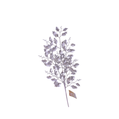 Espiga navideña decorativa 80 cm – color plata Miro