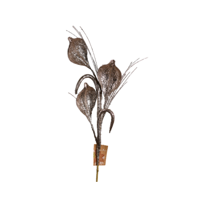 Espiga navideña decorativa 68 cm – color champagne Miro