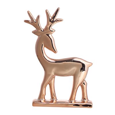 Reno decorativo navideño 12.5x3.2x18.5 cm – Golden Rose Miro