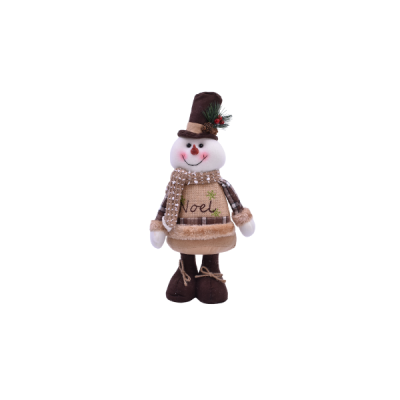 Muñeco navideño 38 cm – color crema figura surtida Miro