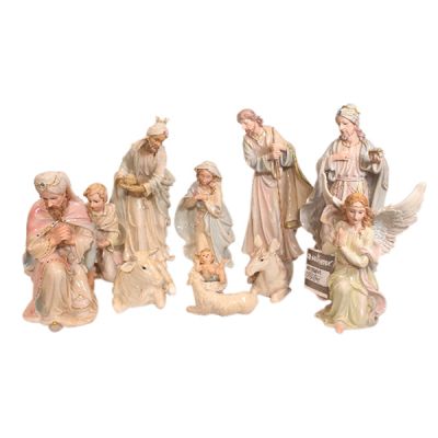 JGO NACIMIENTO 11PZ (46CM) LAQUEADO MIRO