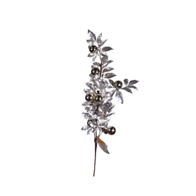 Espiga navideña decorativa 70 cm – color champagne Miro