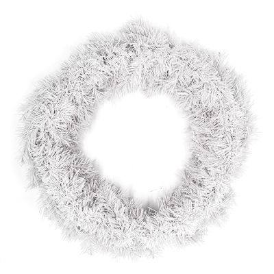 Corona Blanca 50Cm Navideña Maranelo (Nb20190-122)