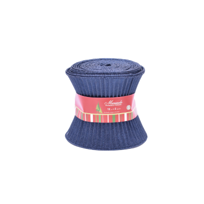 Cinta navideña decorativa – color azul dark