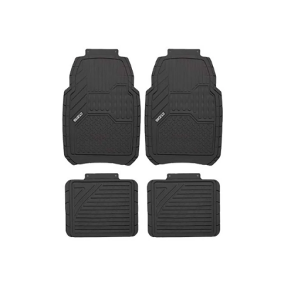 Moquetas PVC 4 piezas negro universal Sparco SP-OPC1818