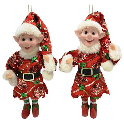 Juego Elfo Rojo 18Cm Santini (160-4501592)