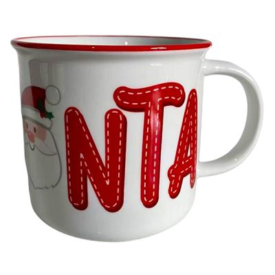 Taza ceramica navidad 120Oz Santa 9cm SANTINI