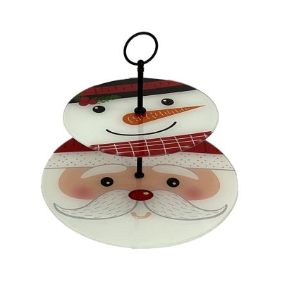 Dulcera navidad vidrio Santa Santini