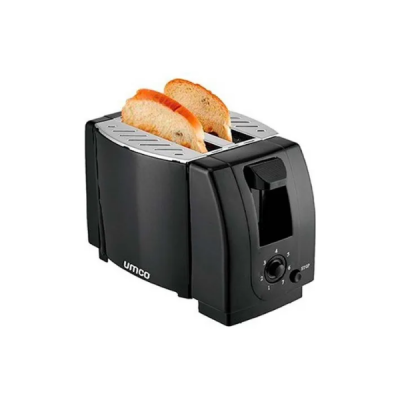 Tostadora 2 rebanadas negra 800W - Umco 0633