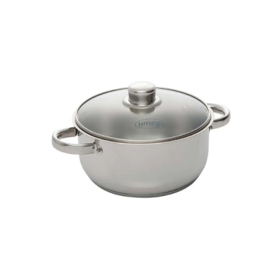 Cacerola acero 16cm con tapa inducción UMCO UMC-7522