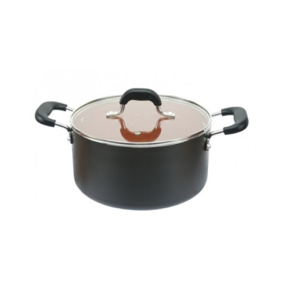 Cacerola cerámica 20cm con tapa Elegant inducción UMCO UMC-9625