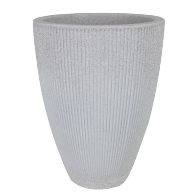 Macetero Cónico SP27 Blanco Vasart