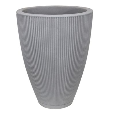 Macetero Cónico SP27 Cemento Vasart